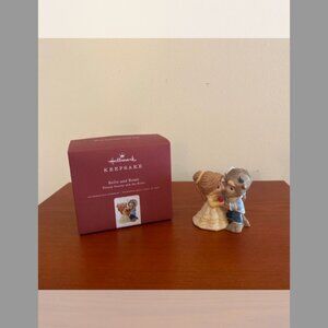 Belle and Beast Precious Moments Hallmark Keepsake Ornament